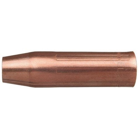 Tweco Nozzle, EL22CT, 5/8 Inch Bore, 3.018 Inch L 1260-1637